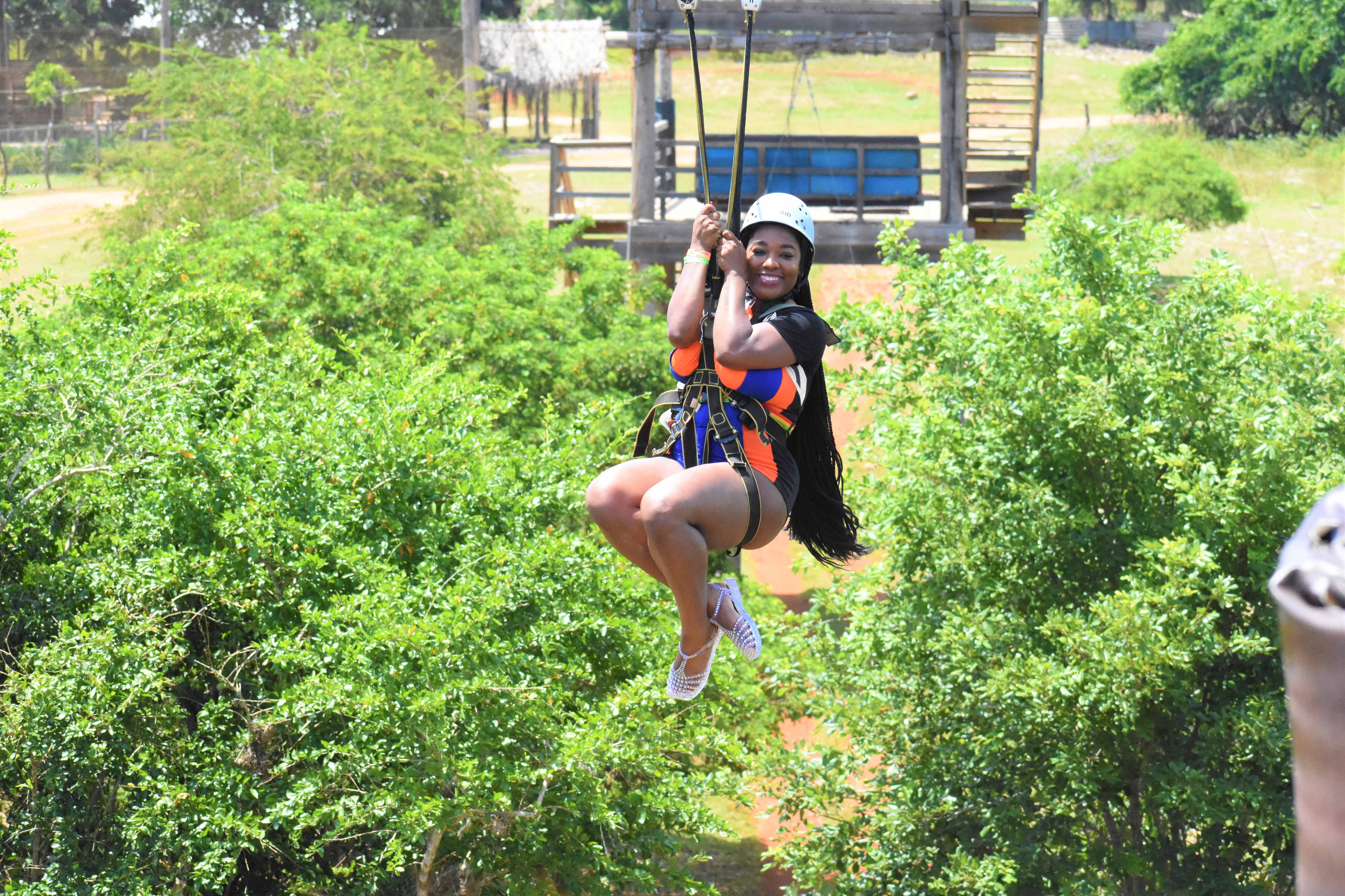Zipline girls